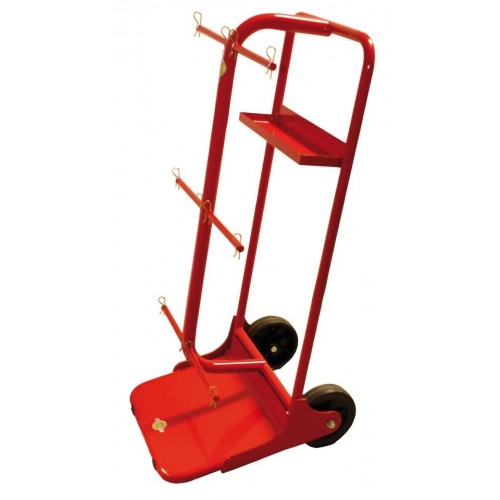 Item no. CAR-6B - Spool trolley max. Ø  400mm, bore min. Ø 18.