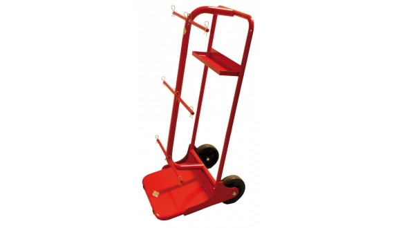 Item no. CAR-6B - Spool trolley max. Ø  400mm, bore min. Ø 18.