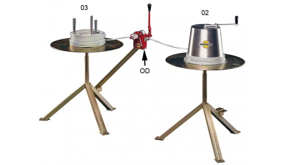 Art. 02-03-OD - Enrouleurs et dérouleurs manuels pour couronnes