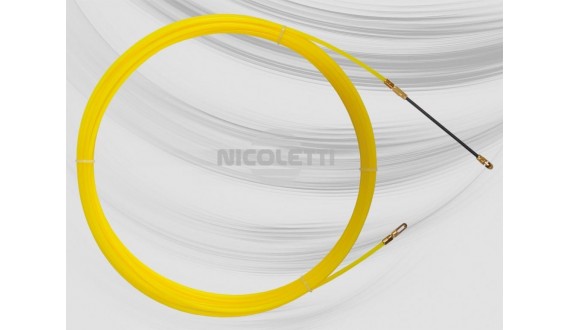 Nylon Ø4 duct rod with interchangeable ends