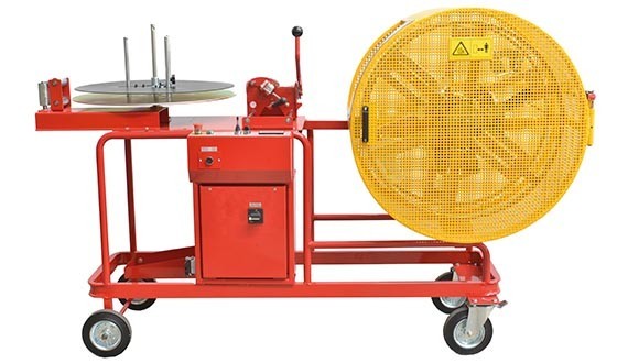 COIL-COIL REWINDERS - MOTORIZED MOBILE STAND-MOUNTED - COILS Ø700