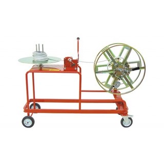 COIL-COIL REWINDERS - HAND-OPERATED MOBILE STAND-MOUNTED - COILS Ø700