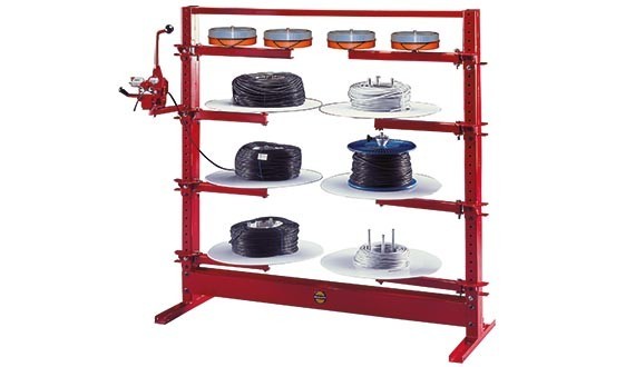LIVE STORAGE RACK COILS AND SMALL DRUMS