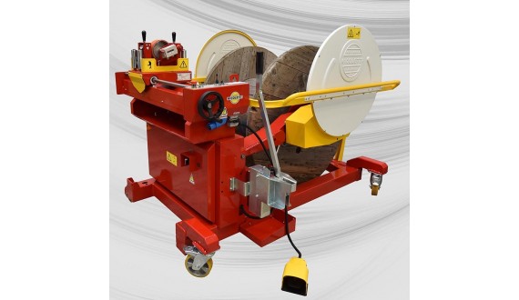 Item no. BOB-MAT-U12 - Drum winder/coiler