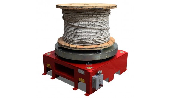 DRUM TURNTABLES - Weight capacity 2000 kg
