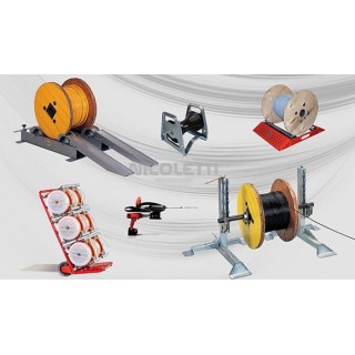 Cable laying equipment and payoffs for installers