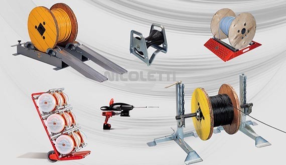 Cable laying equipment and payoffs for installers